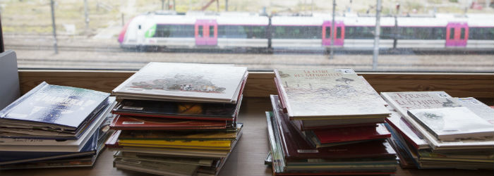 Des livres à la bibliothèque Vaclav Havel ©JB Gurliat / Mairie de Paris