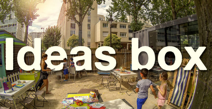Ideas box sur Paris Plages © Clément Dorval / Mairie de Paris