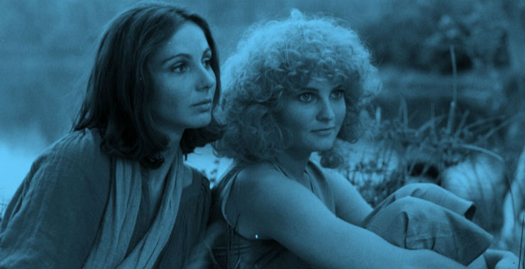 Image extraite du film "L'une chante, l'autre pas" d'Agnès Varda (1977)