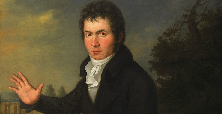 Willibrord Joseph Mähler: Ludwig van Beethoven, Vienna, c. 1804/1805 © Wien Museum